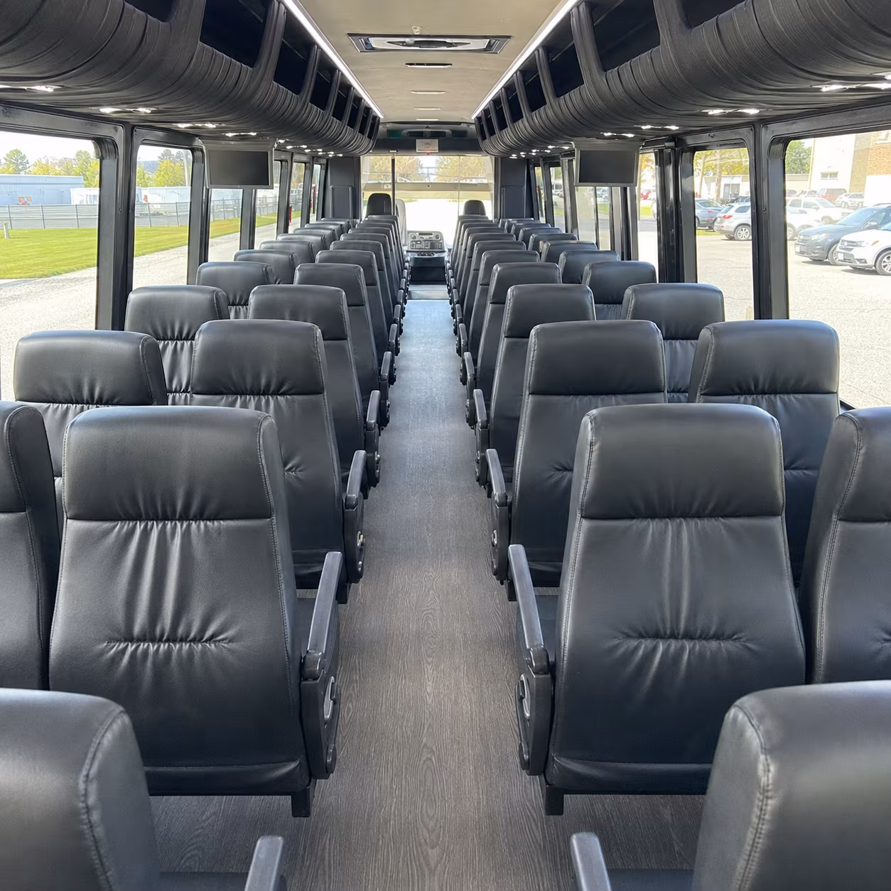 charter buses for west bloomfield wedding weekends across oakland county