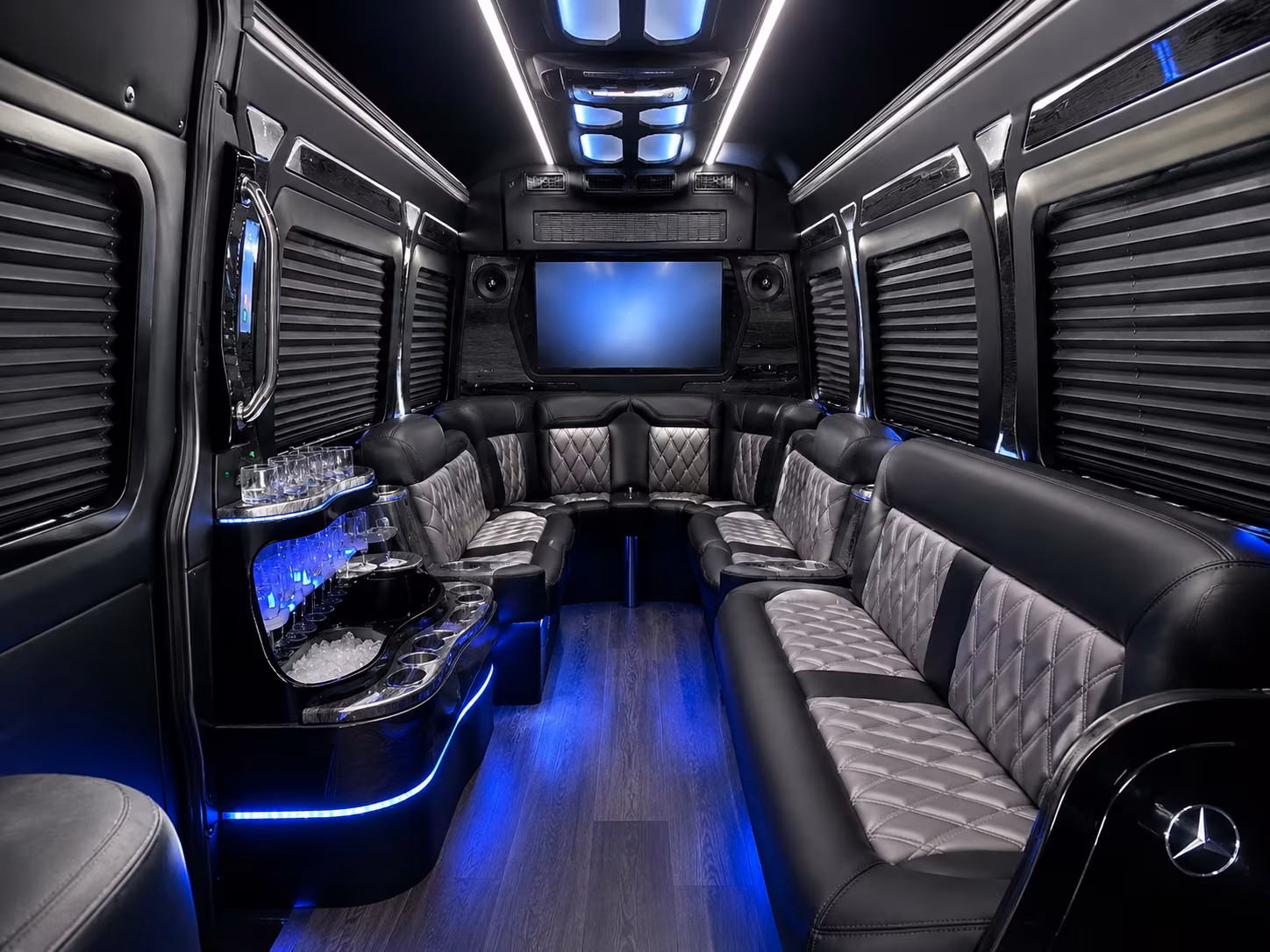 michigan wolverines and spartan game buses from west bloomfield