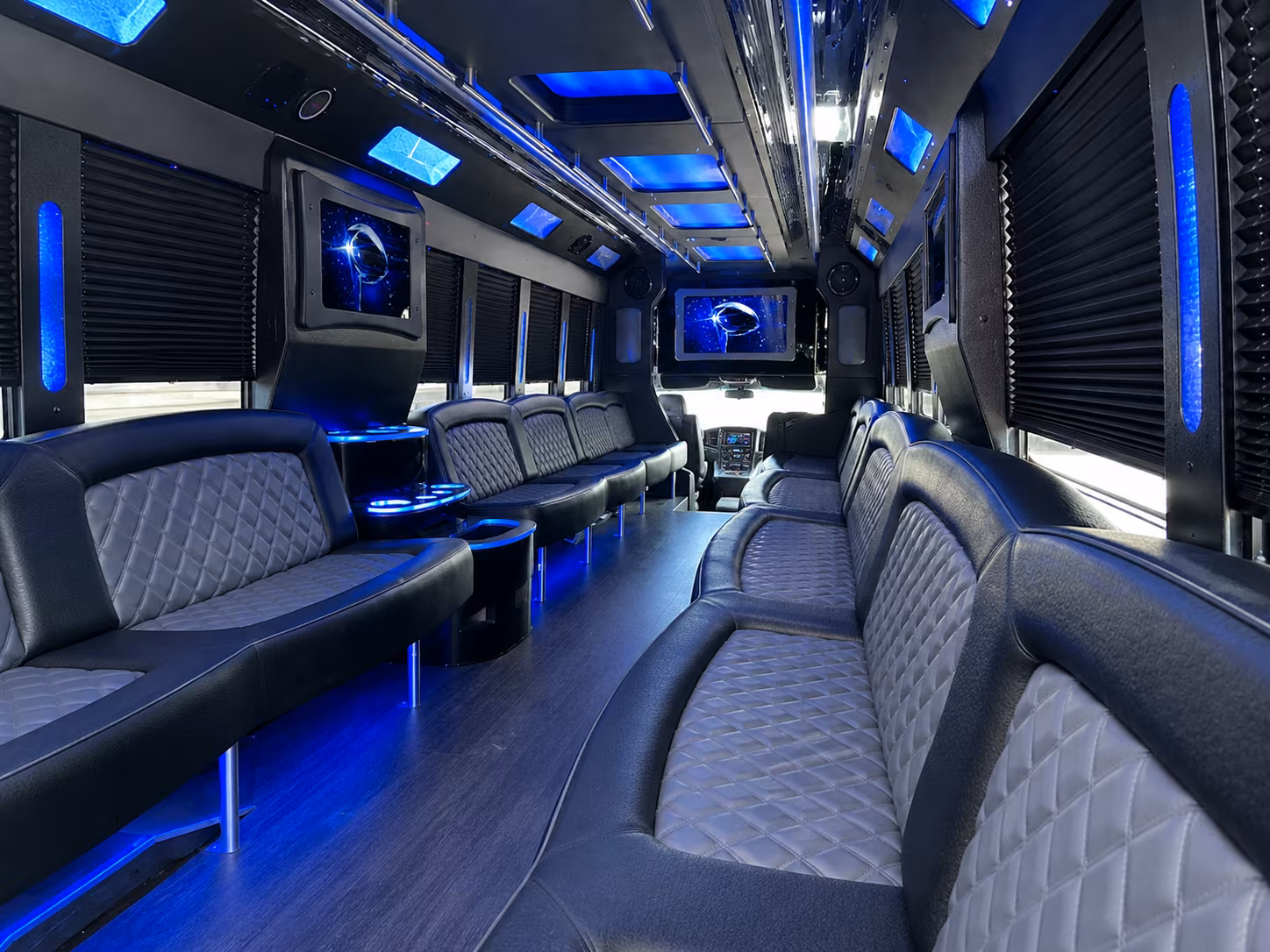 party buses for west bloomfield high school and walled lake central proms
