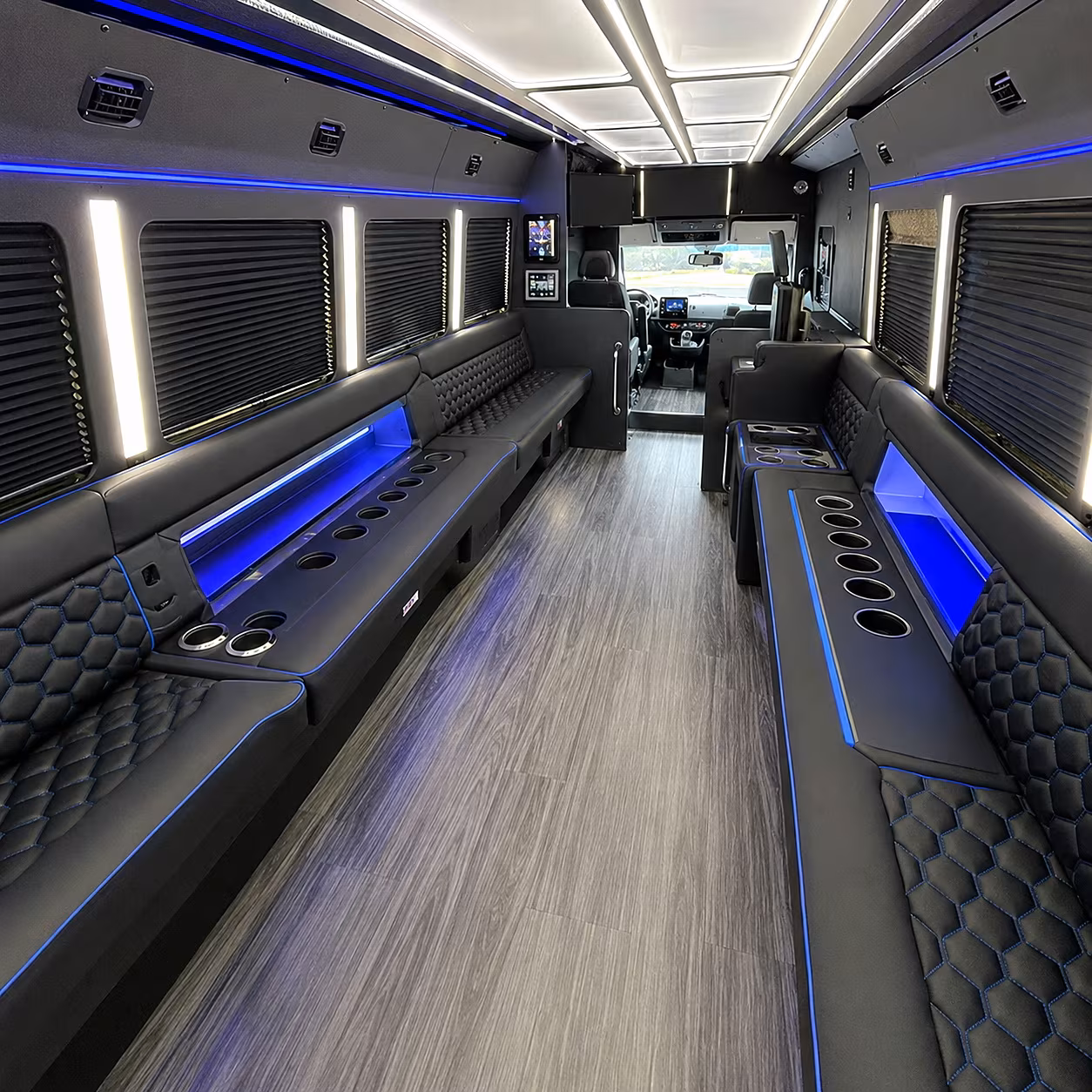 west bloomfield party bus rentals inside