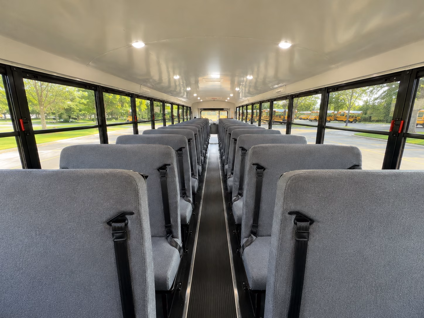 west bloomfield school bus interior